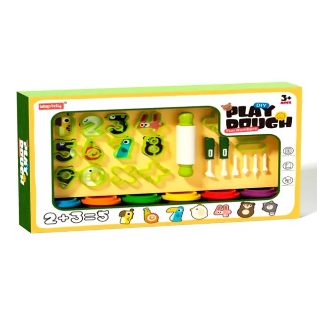 Fun Number Play Dough Set 