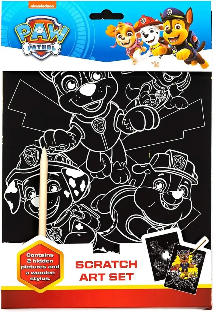 PAW Patrol – Scratch Art Set 