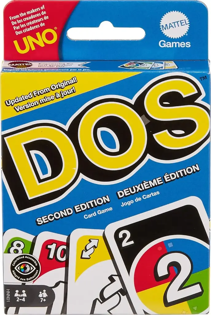 Mattel Games – DOS Second Edition Card Game 