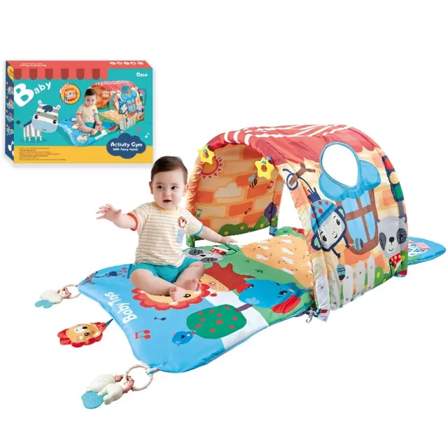 صالة الانشطة الرياضية مع نفق مرح