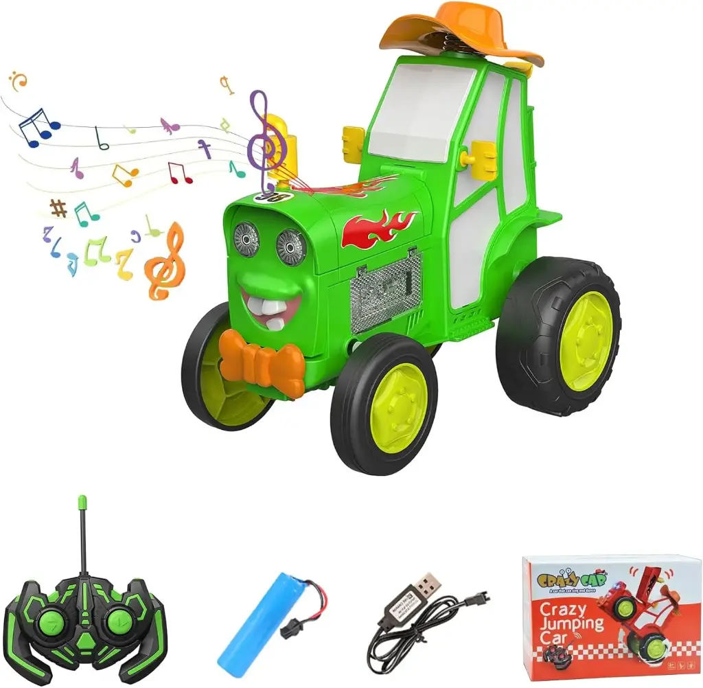 Crazy Jumping Car – Green