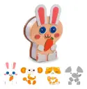 Magnetic Animal Puzzle — Tin Set 