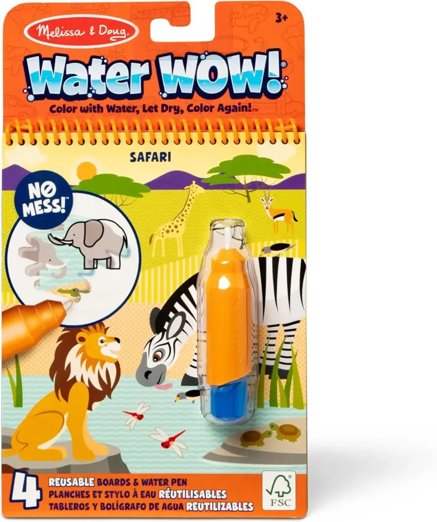 Melissa & Doug – On The Go Water Wow Safari 