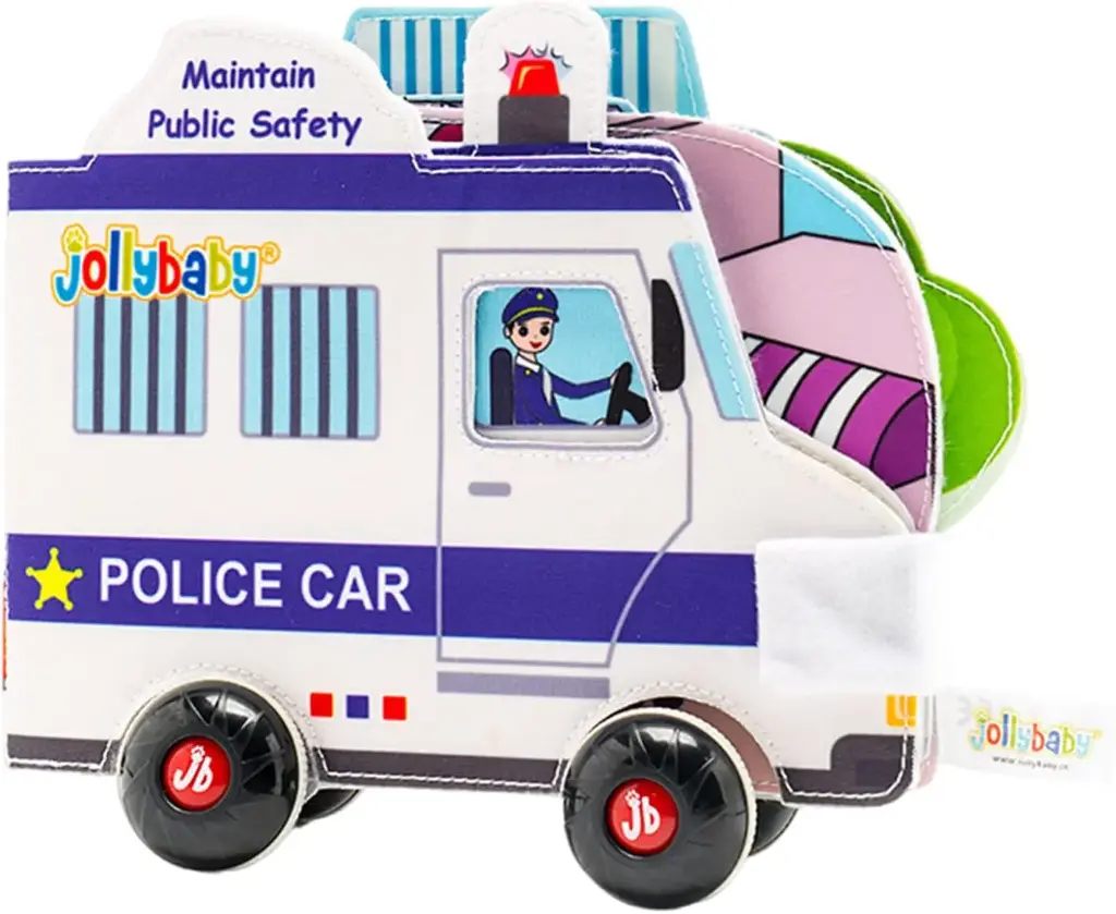 Cloth Books for Kids – Police Car