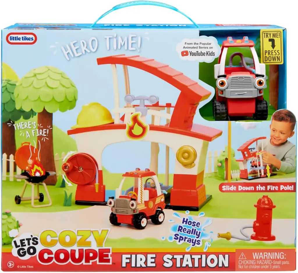 Little Tikes – Let's Go Cozy Coupe Fire Station