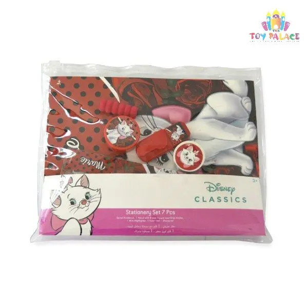 Disney Marie Stationery Set — 7 Pcs 