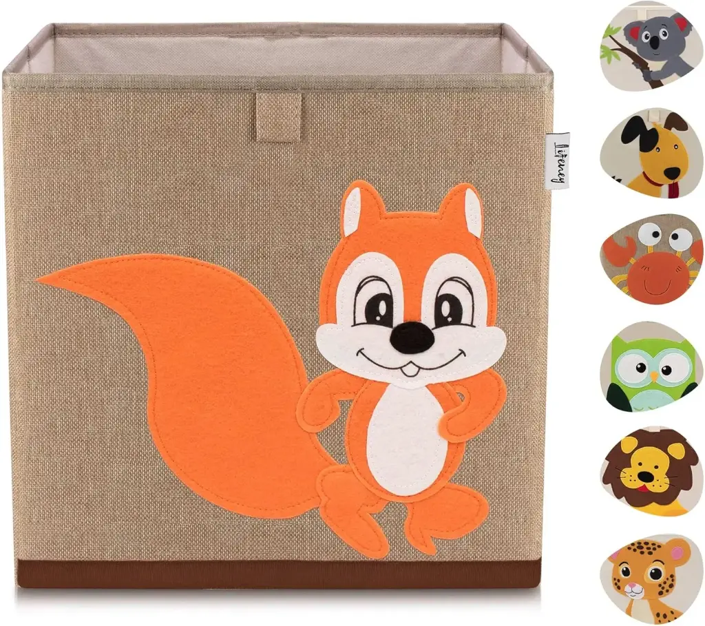 LIFENEY Children's Storage Box — Squirrel Design