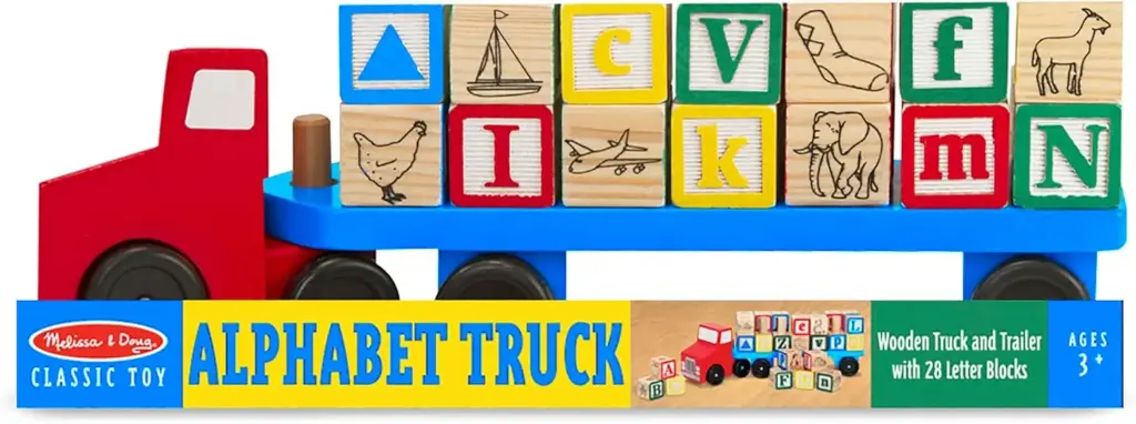 Melissa & Doug Alphabet Truck 