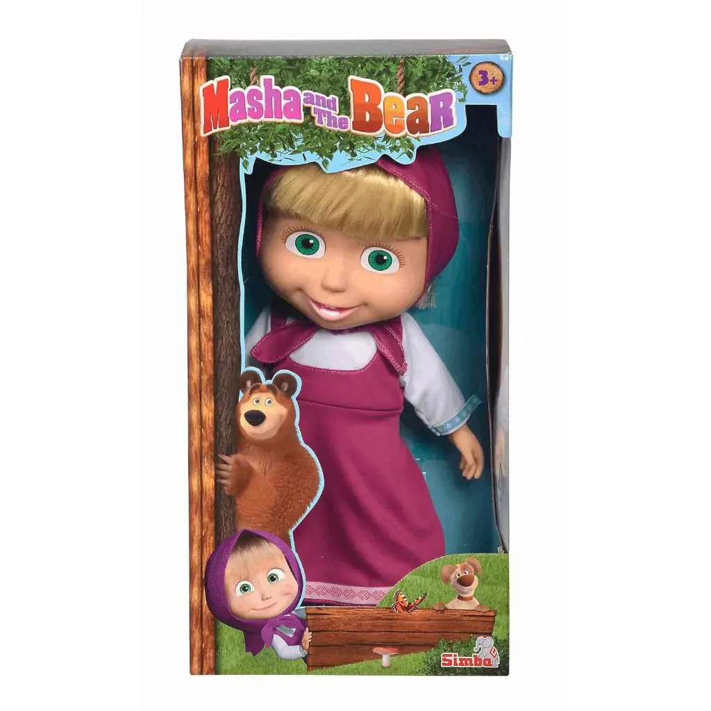 Simba – Masha and the Bear Soft Body Doll 40cm