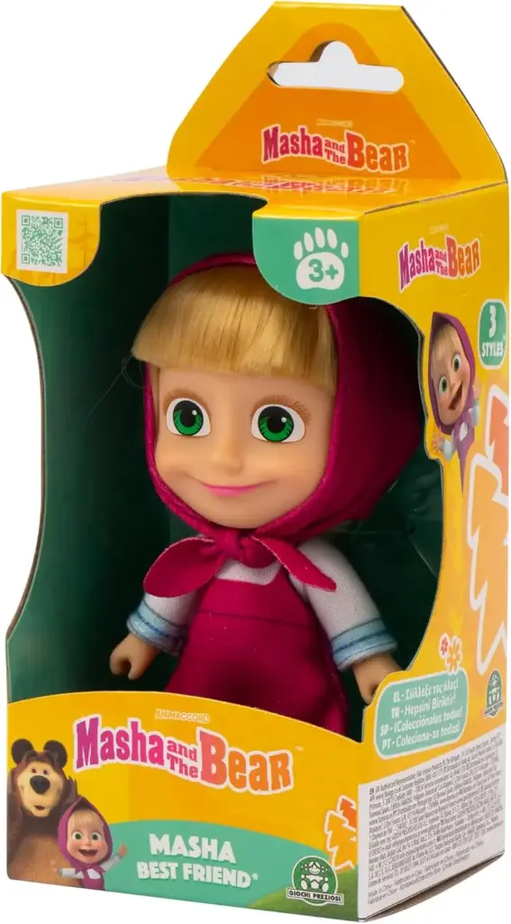 Masha and the Bear – Best Friends 12cm Doll 