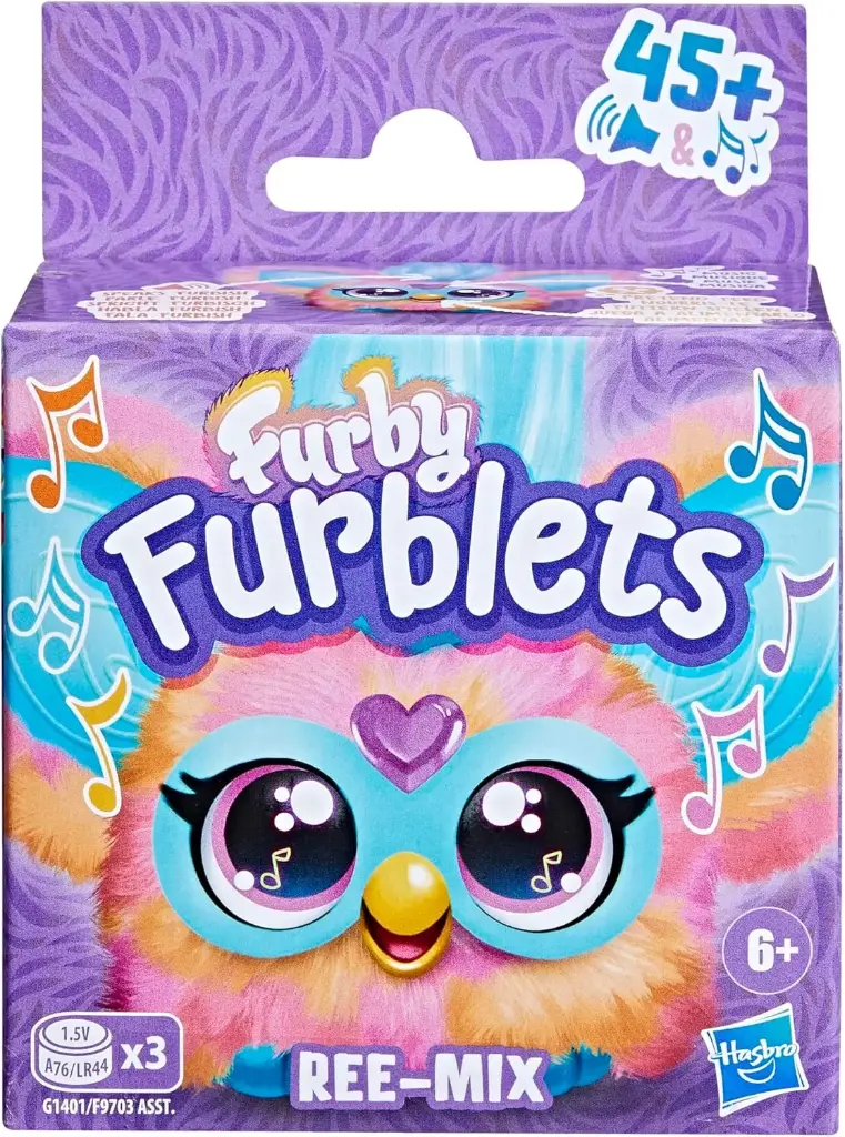 Furby – Furblets Ree-Mix Mini Electronic Plush Toy 
