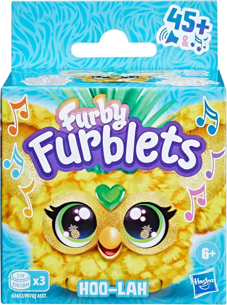 Furby – Furblets Hoo-Lah Pineapple Mini Electronic Plush Toy 