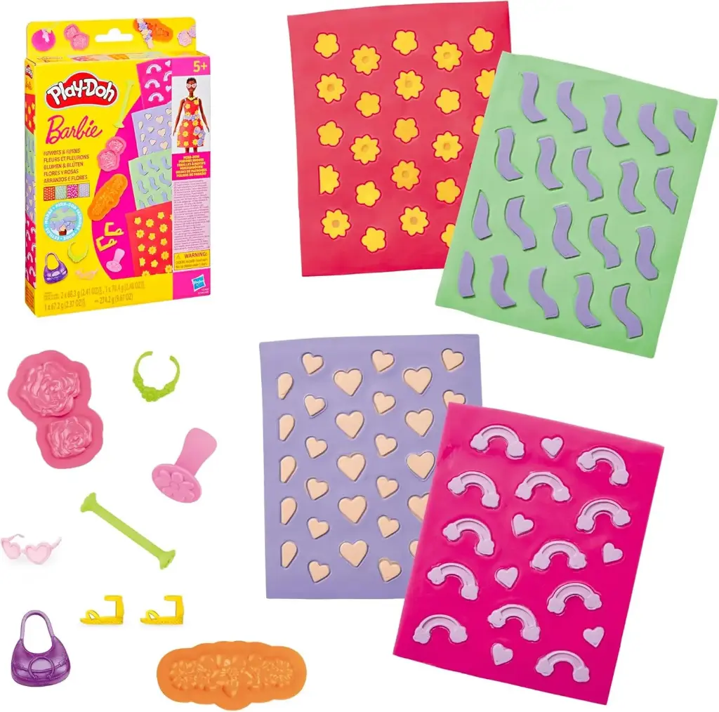 Play-Doh – Barbie Flowers and Florals Accessory Pack 