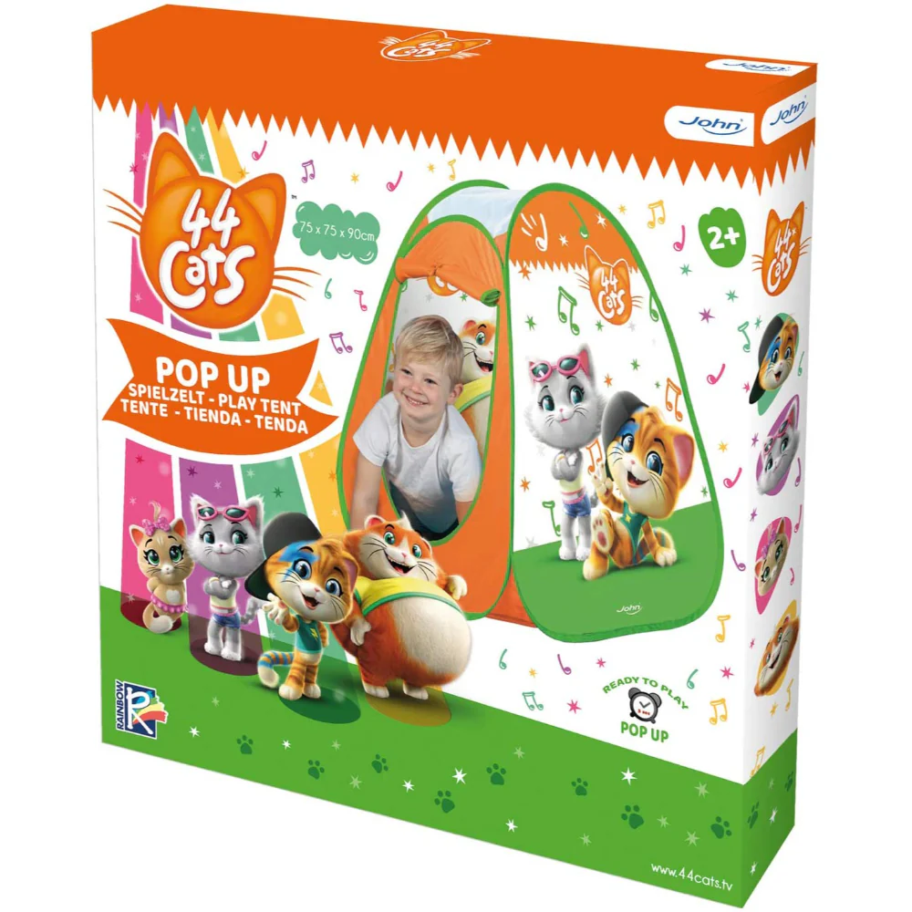 Smoby – John 44 Cats Pop Up Play Tent