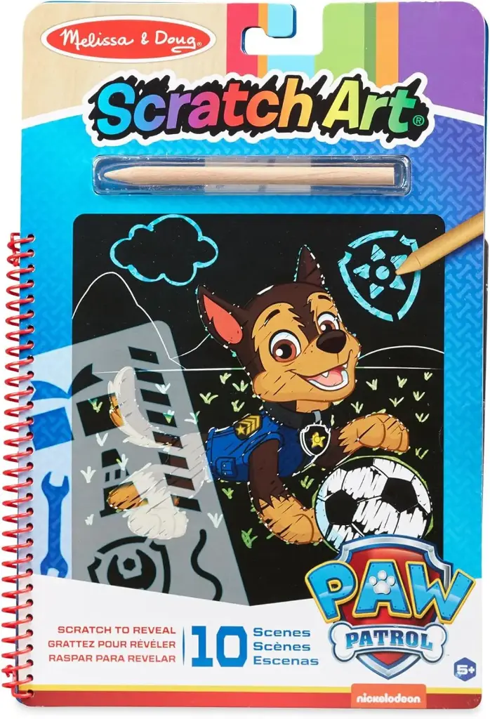 Melissa & Doug – PAW Patrol Scratch Art Pad