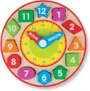 Melissa & Doug – Wooden Shape Sorting Clock