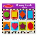 Melissa & Doug – Shapes Chunky Puzzle 8 Pieces 