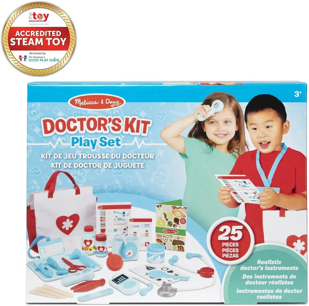 Melissa & Doug – Get Well Doctor Kit 25-Piece 