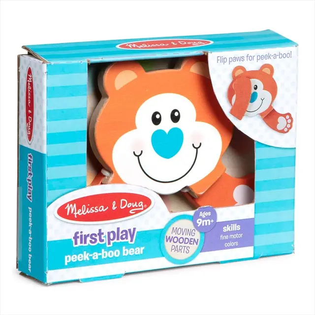 Melissa And Doug First Play Peek-A-Boo Bear 