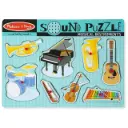 Melissa & Doug – Musical Instruments Sound Puzzle 