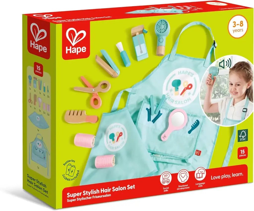 Hape – Super Stylish Hair Salon Set 