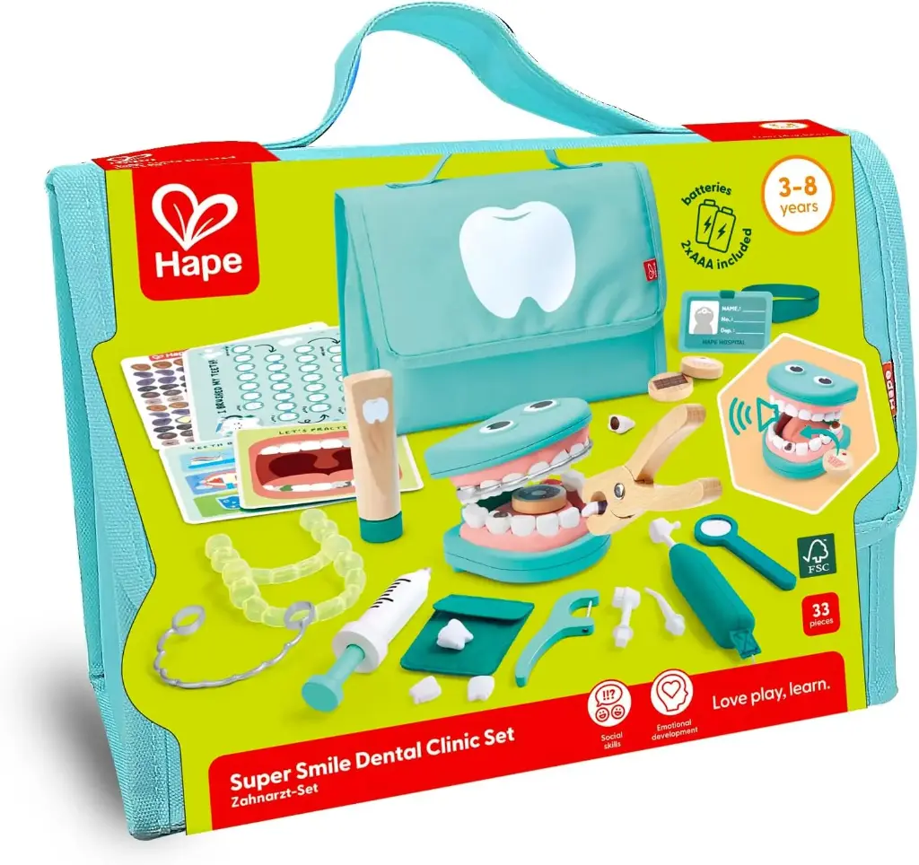 Hape – Super Smile Dental Clinic Set 