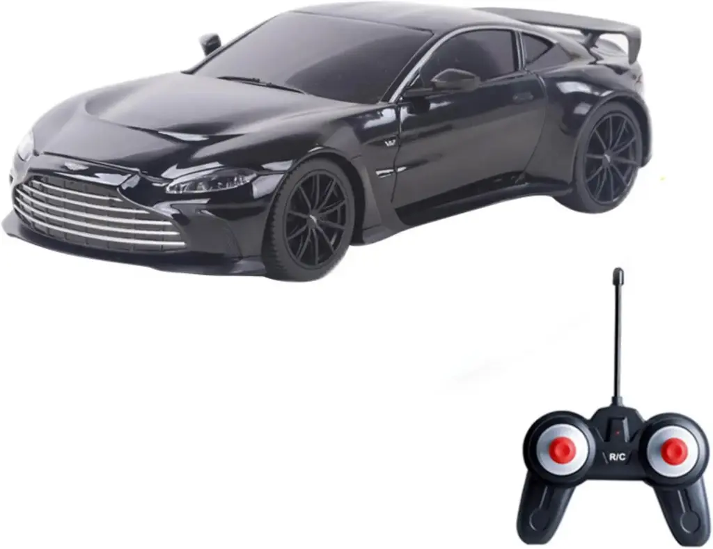 Aston Martin – 2022 V12 Vantage RC Car 1:24 Scale Black 