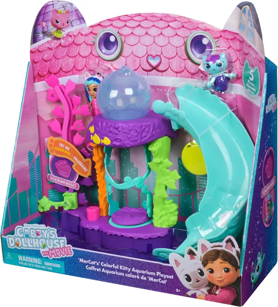 Gabby's Dollhouse – Movie Aquarium Playset 
