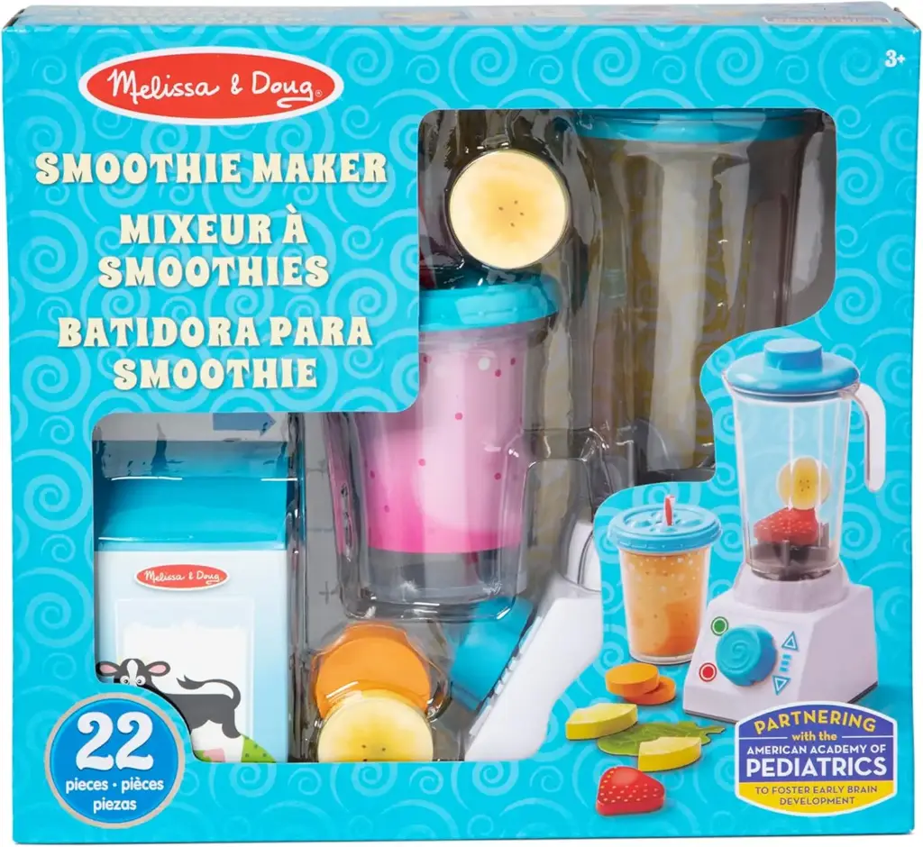 Melissa & Doug – Smoothie Maker Blender Wood