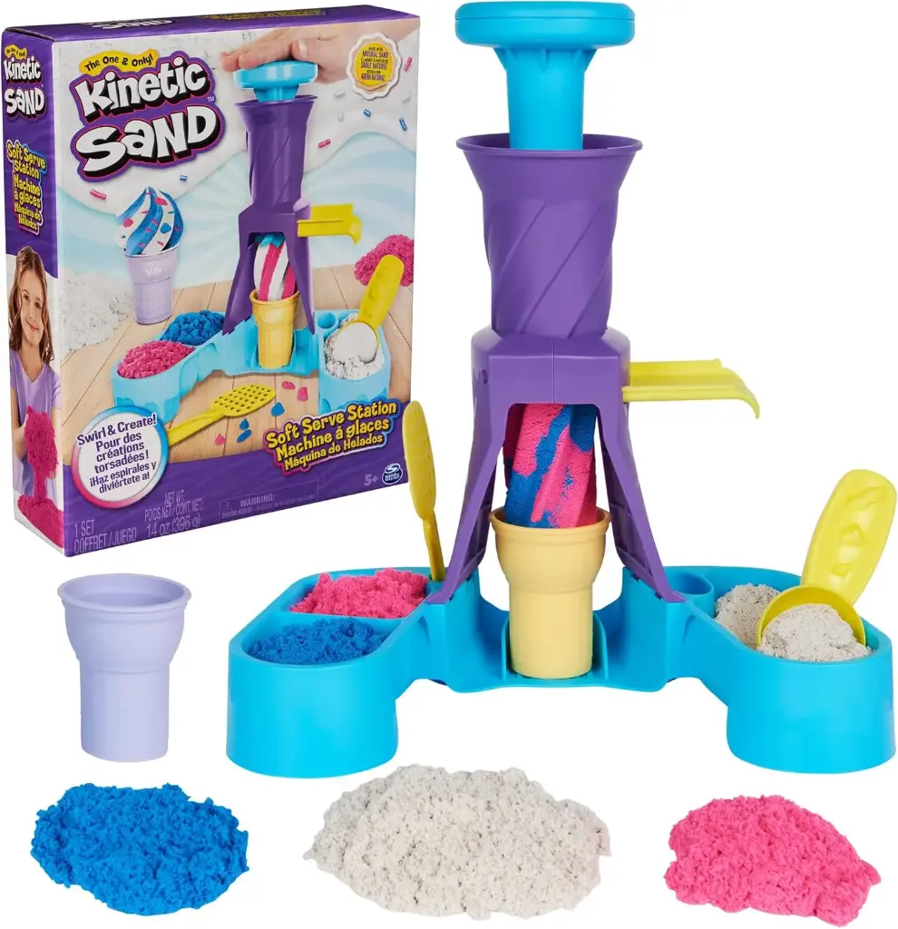 Kinetic Sand – Soft Serve Station 
