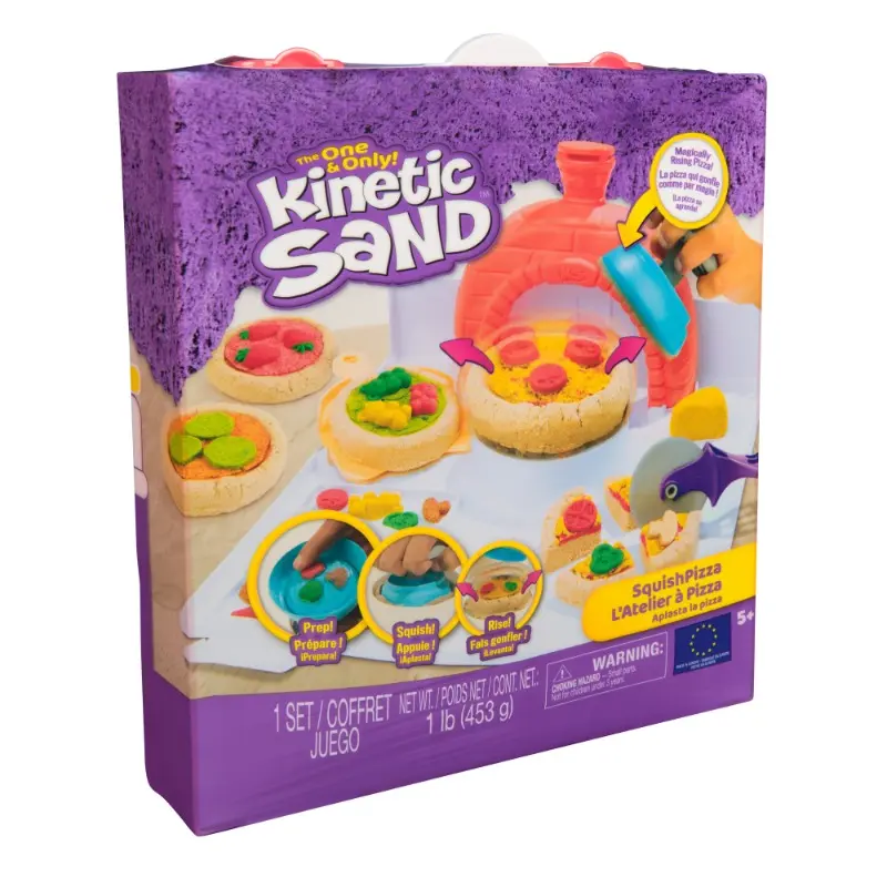 Kinetic Sand – Squish Pizza 