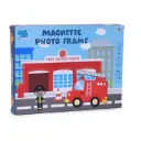 Magnetic Photo Frame Fire Station Puzzle 