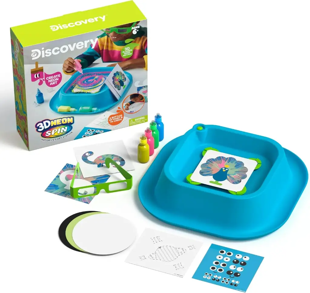 Discovery – Toy Spin Art 3D with Tray