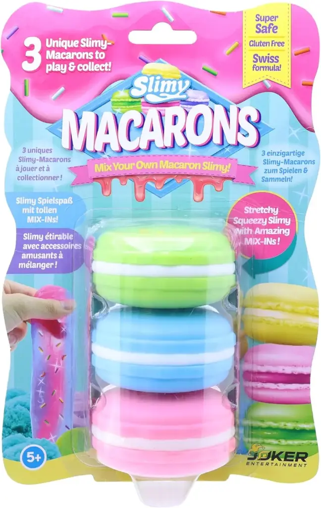 Macaron Slimy – 3 Colours Assorted 50g 