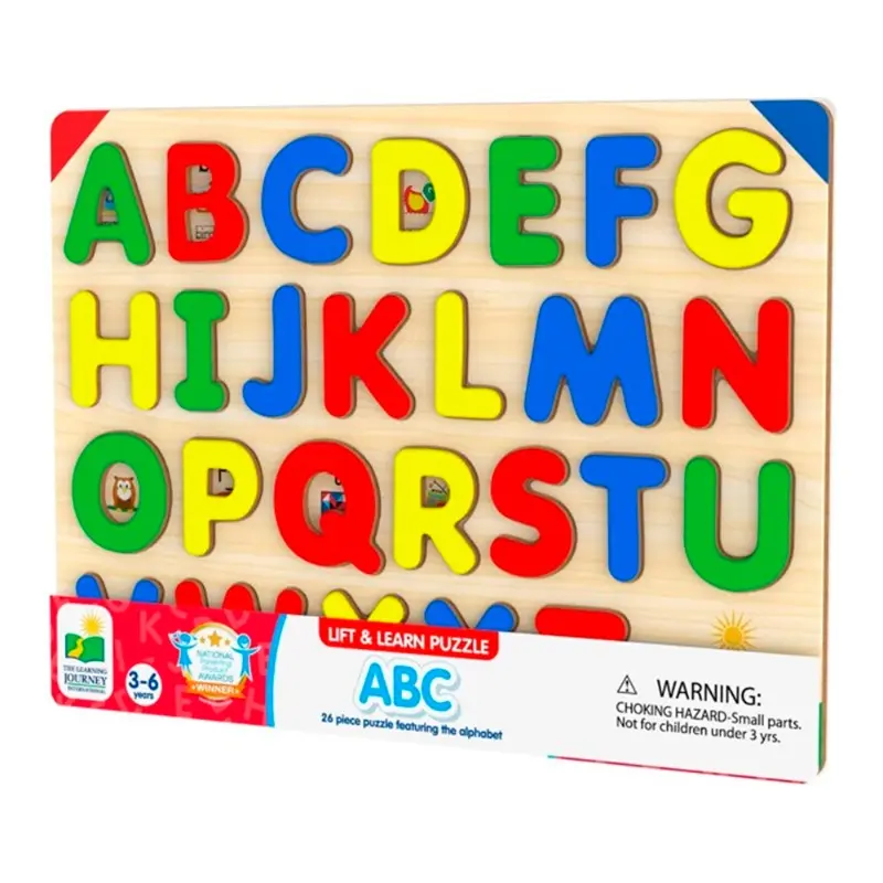 The Learning Journey – Lift and Learn ABC Alphabet Puzzles 