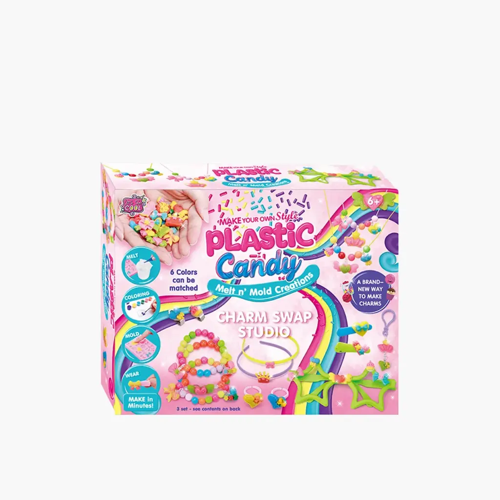 Plastic Candy Charm Swap Studio DIY Kit