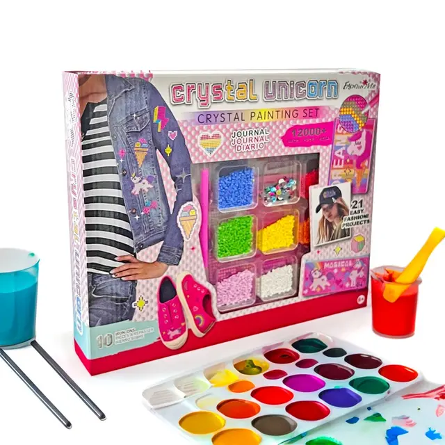 Fashion Me Crystal Painting Set - Unicorn