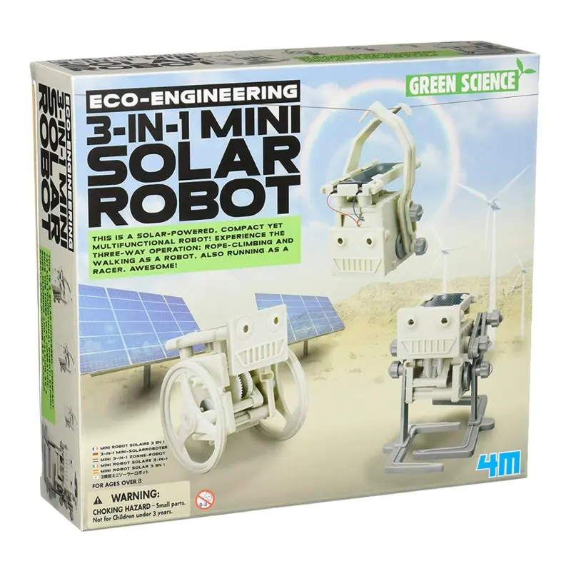 4M Green Science 3-in-1 Mini Solar Robot