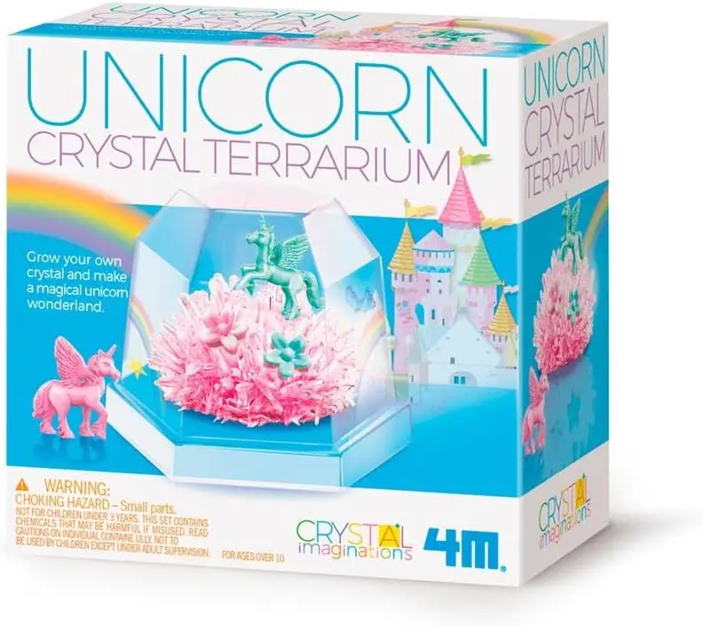 4M Unicorn Crystal Terrarium STEM Kit