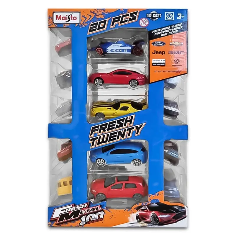 Maisto Fresh Metal 20 Pcs Vehicle Pack