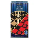 Merchant Ambassador Classic Games 2-in-1 Chess & Checkers 