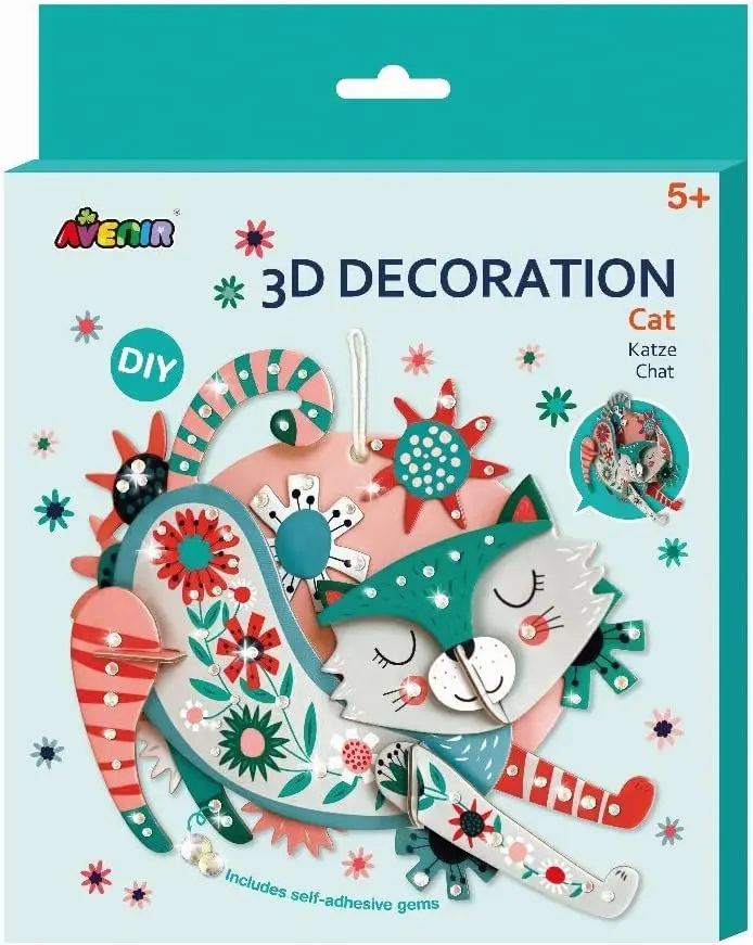 Avenir 3D Decoration - Cat