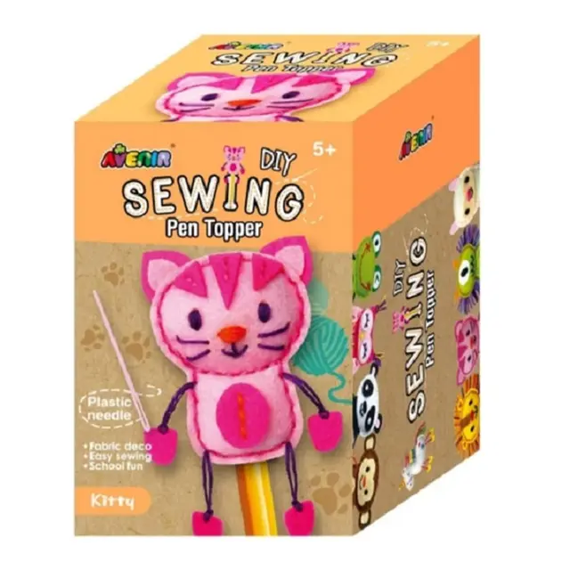 Avenir Sewing Pen Topper - Kitty 