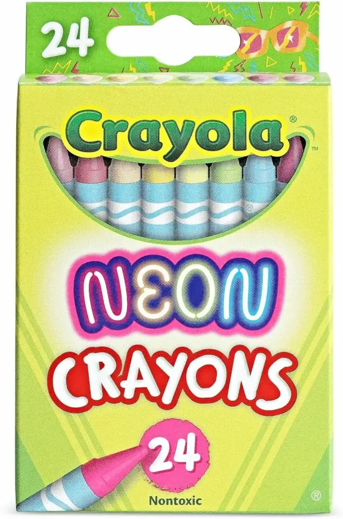 Crayola 24ct Neon Crayons