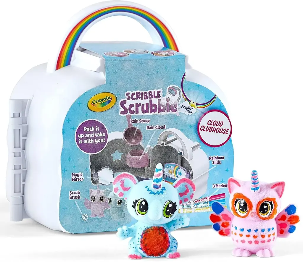 Crayola Scribble Scrubbie Peculiar Pets - Cloud Clubhouse 