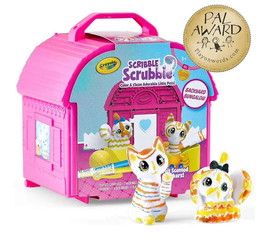 Crayola Scribble Scrubbie Pets - Backyard Bungalow 