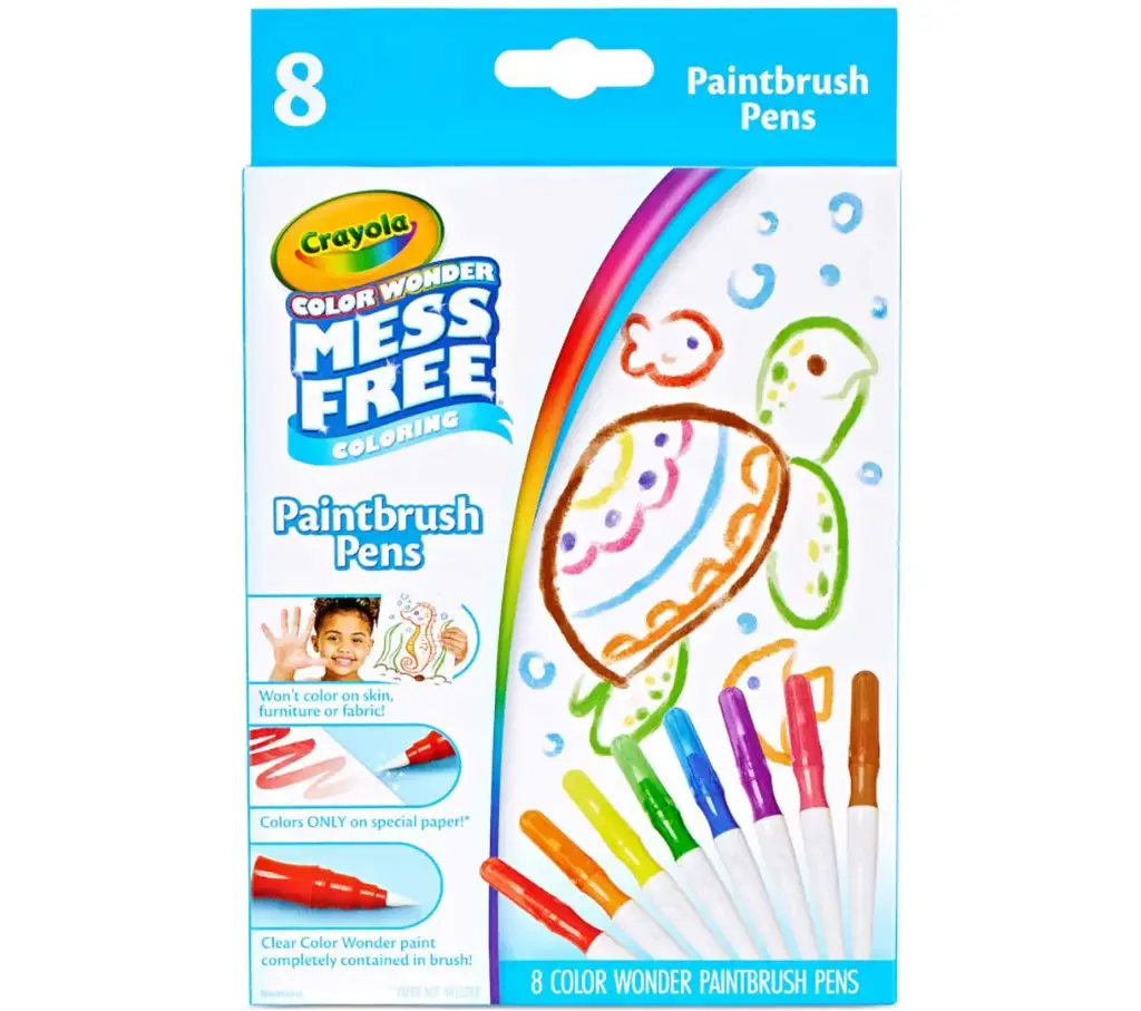 Crayola Color Wonder Mess Free Paintbrush Pens