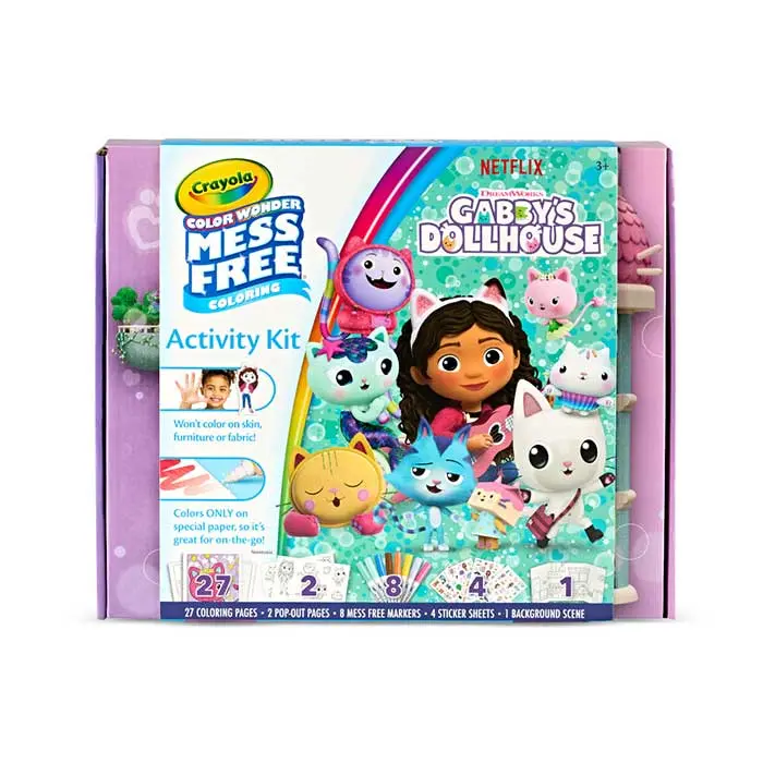Crayola Color Wonder Activity Set - Gabby's Dollhouse