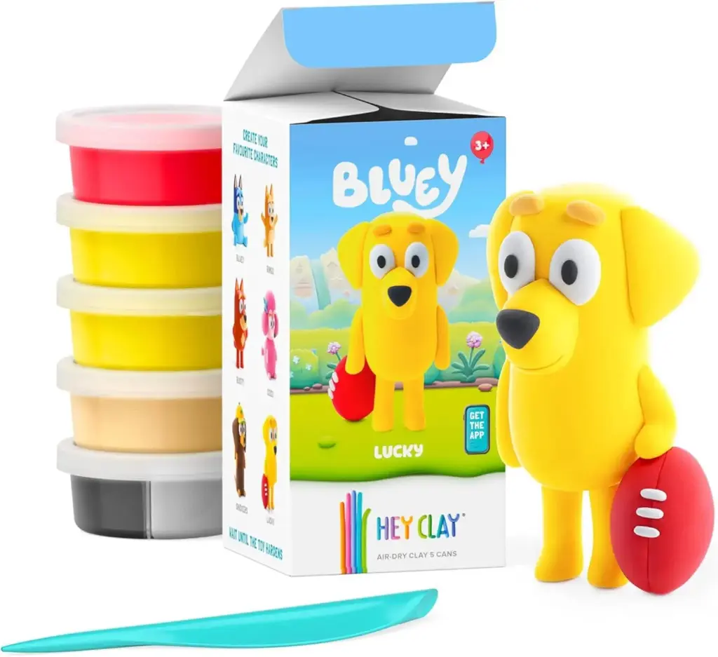 Bluey Lucky Series - Modeling Clay Collection 5 Cans 