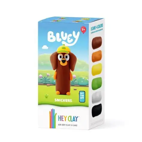 Bluey Snickers Series - Modeling Clay Collection 5 Cans 